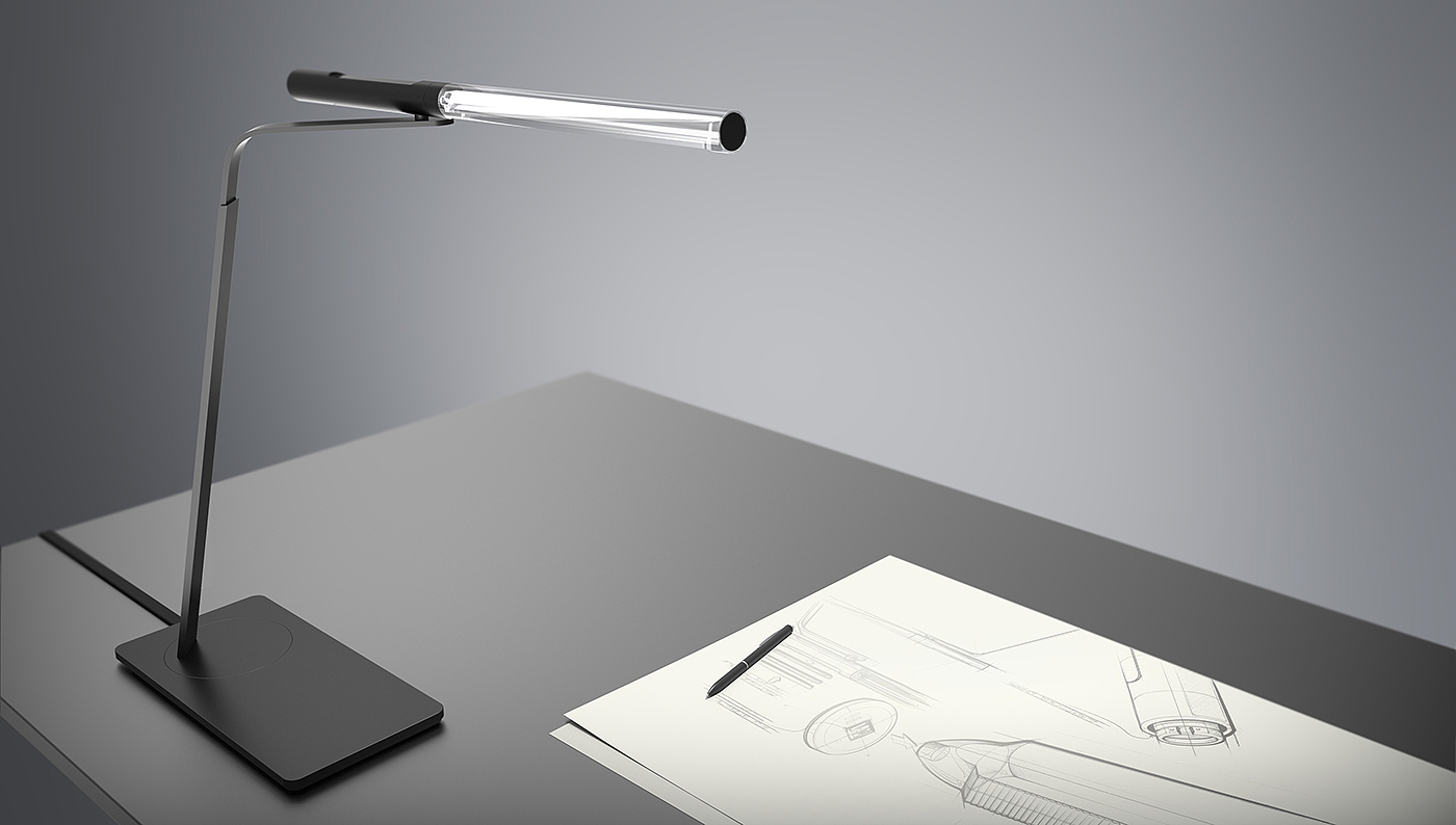 lamp，modularization，black，