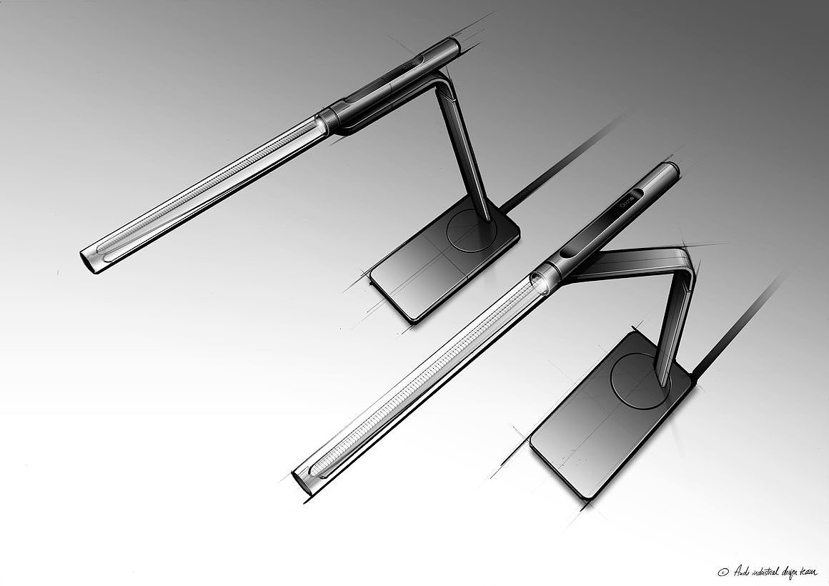 lamp，modularization，black，