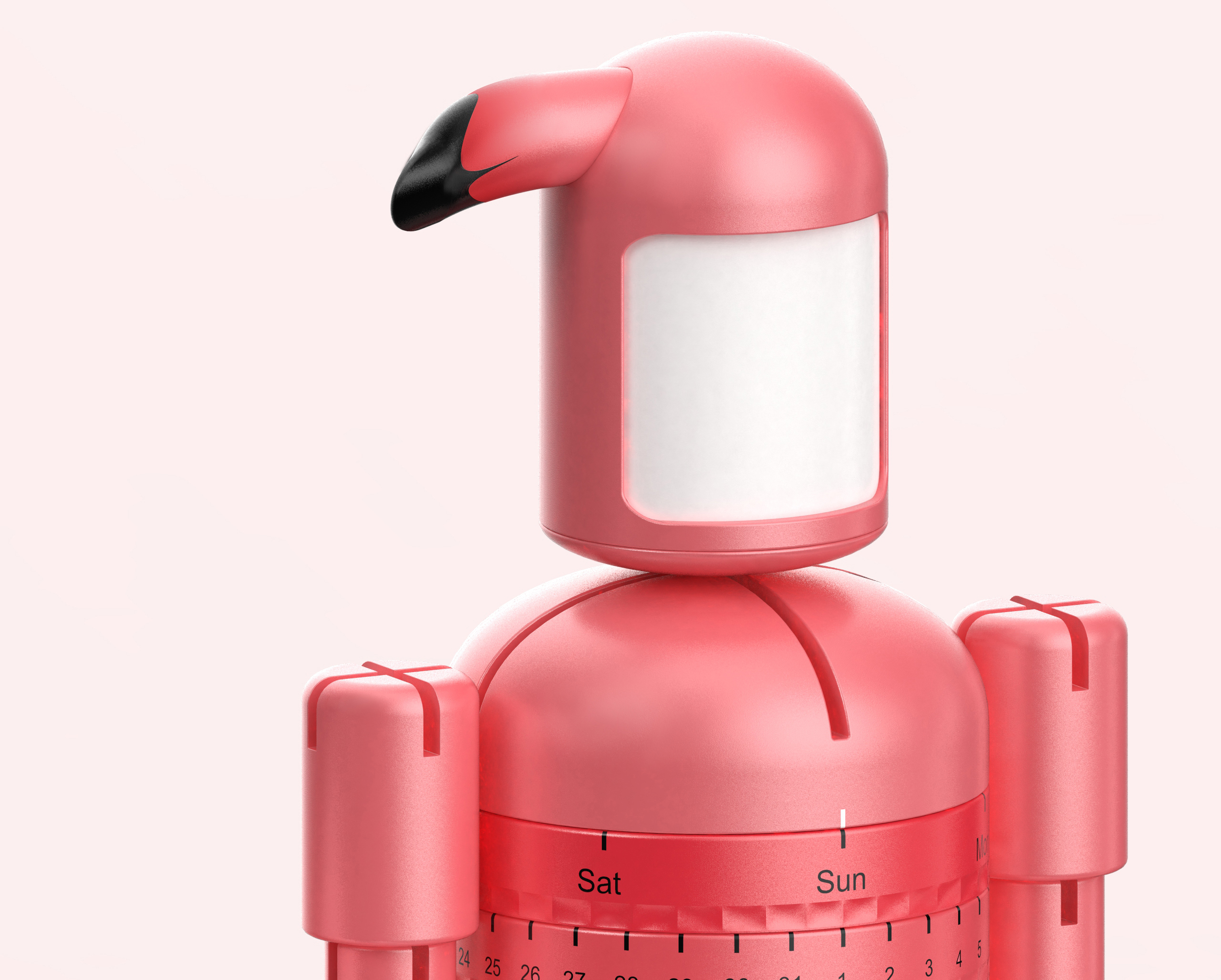 Flamingo bionic design，