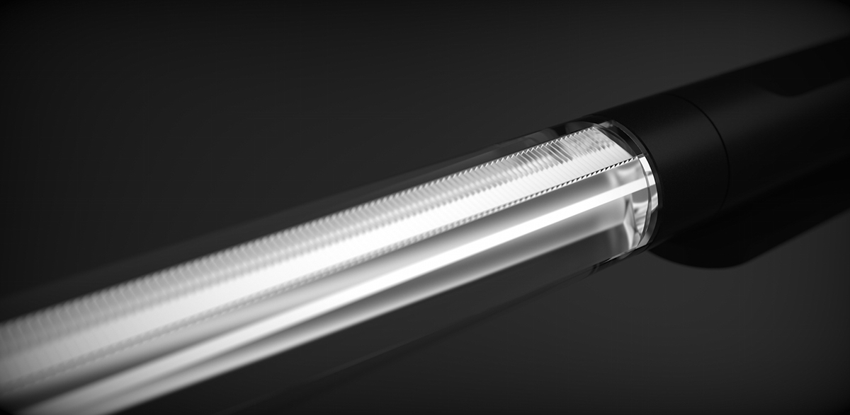 lamp，modularization，black，