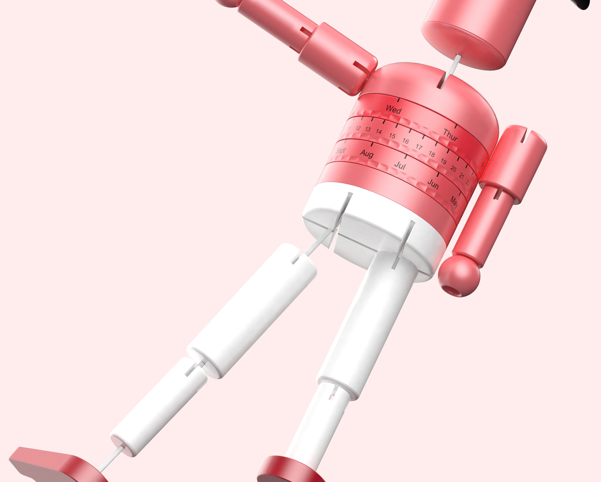 Flamingo bionic design，