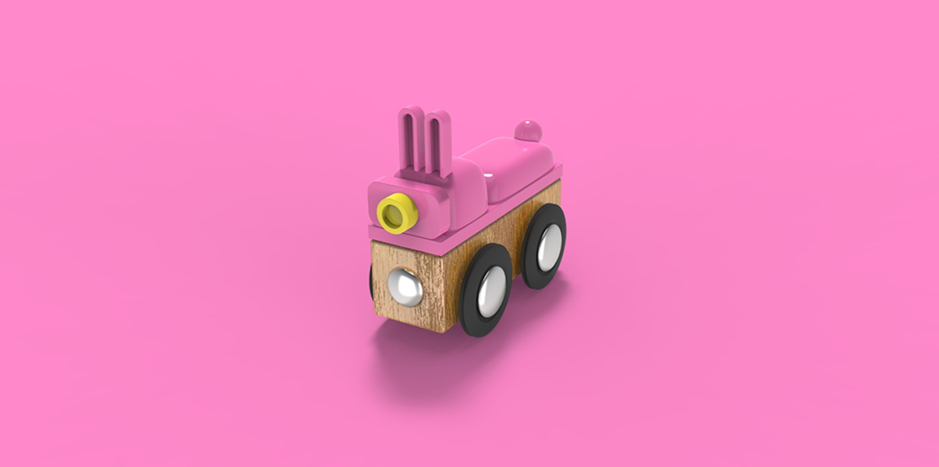 Children's train，Animal interest，