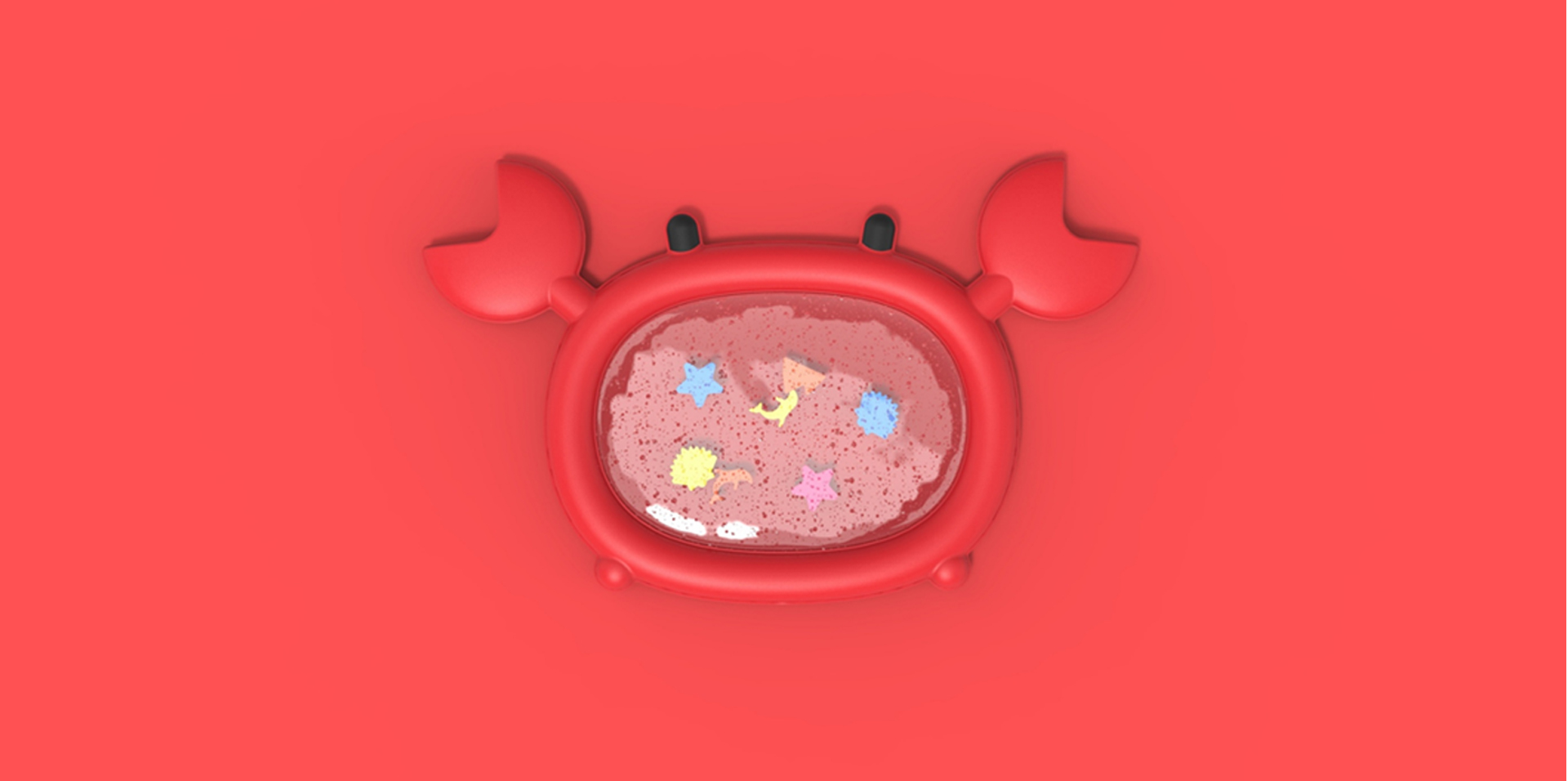 Children's water cushion，Little crab，