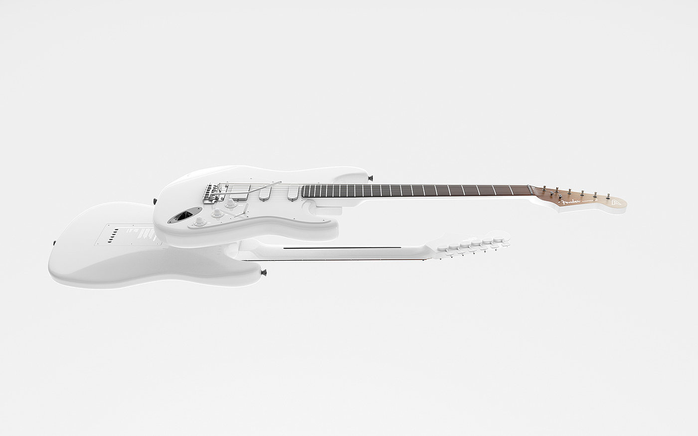 Guitar，Musical Instruments，industrial design，Fender，