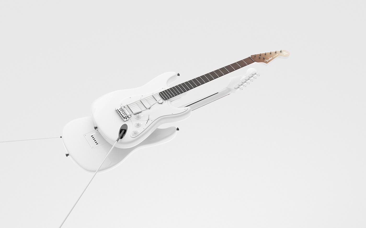 Guitar，Musical Instruments，industrial design，Fender，