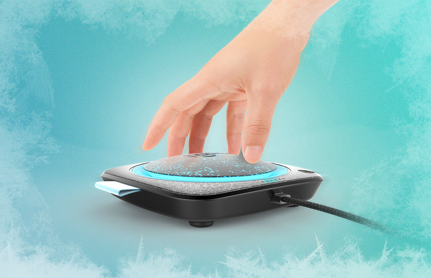 On board equipment，Ultrasonic device，defrost，Deicing，USB charging，conceptual design，