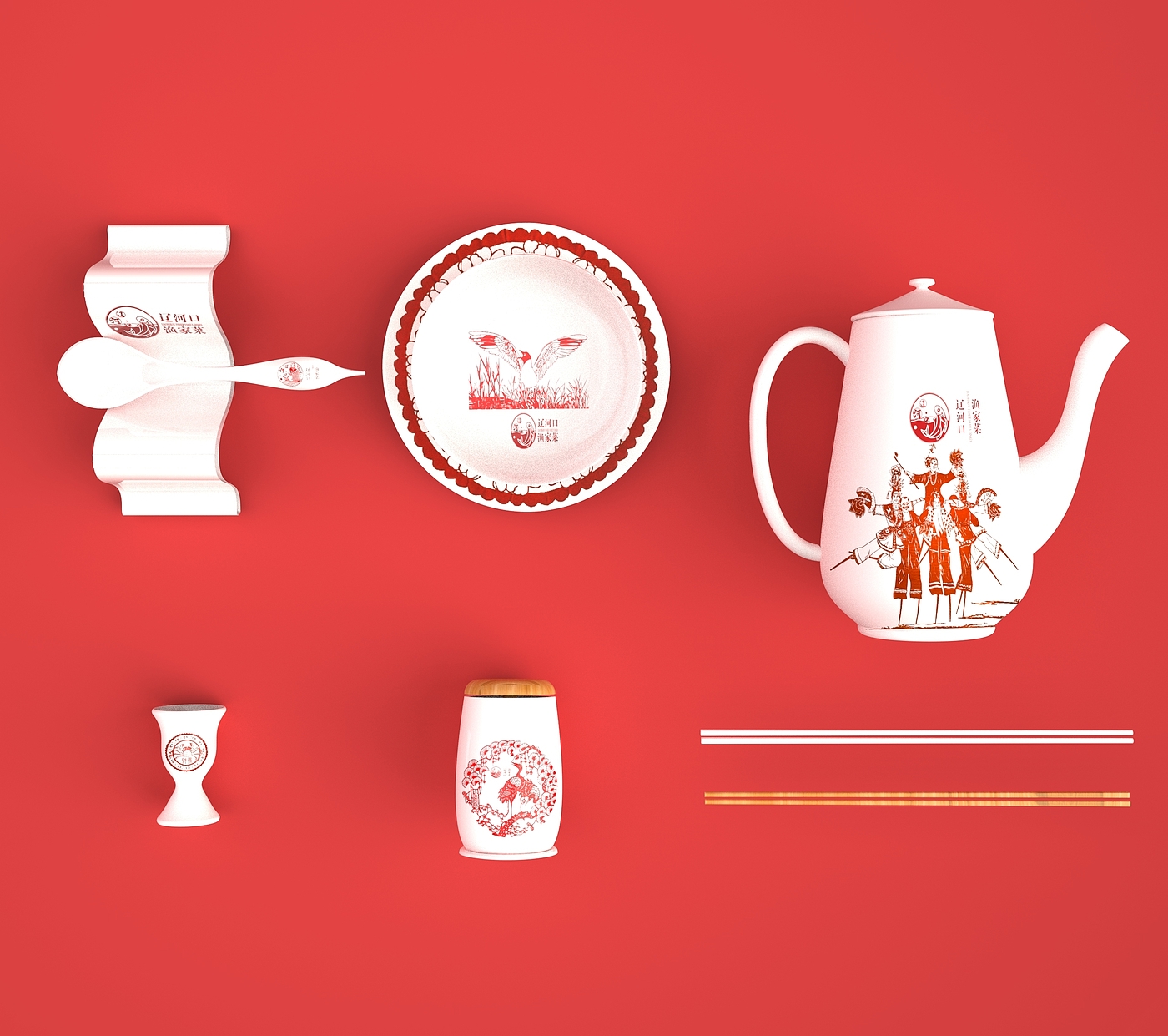 Tableware design，
