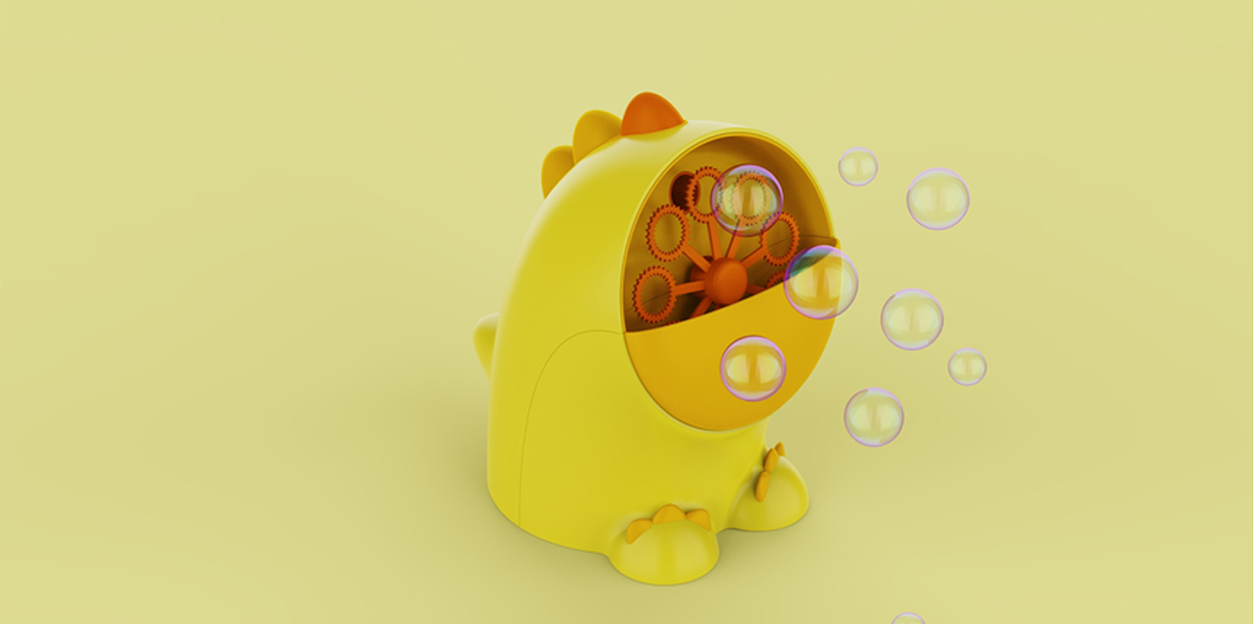 Bubble machine，Animal interest，Little dinosaur，