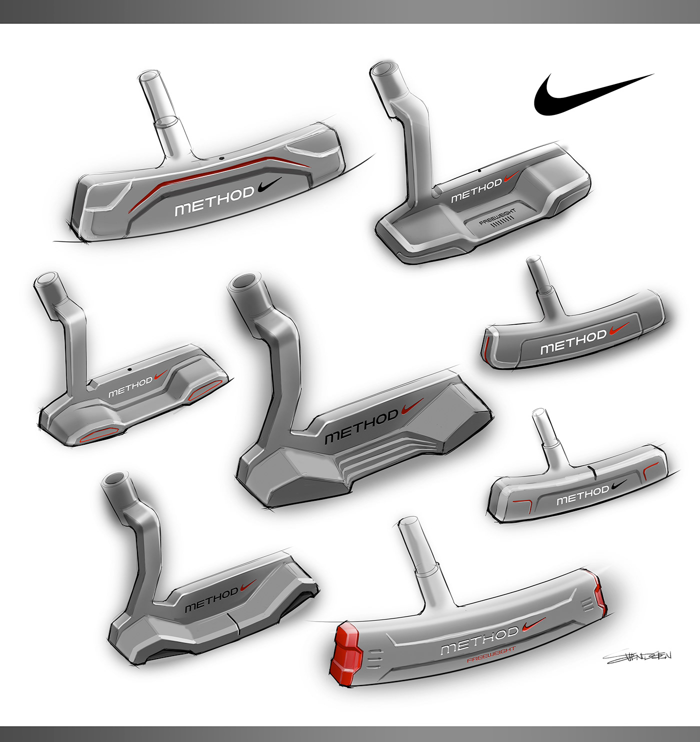 nike，golf club，Outdoor equipment，Nike，