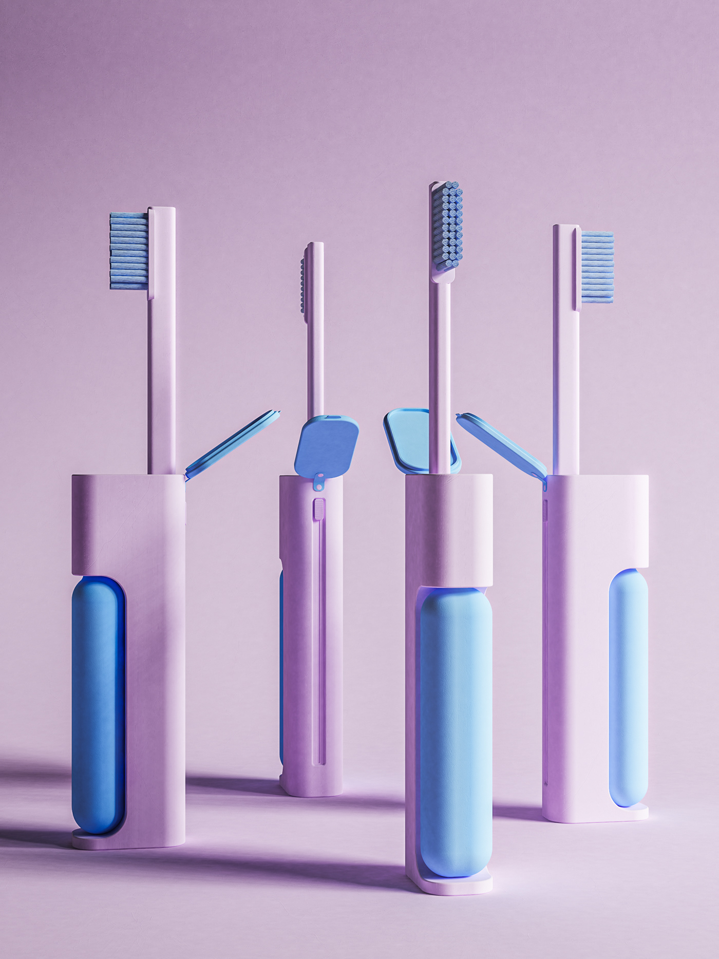 toothbrush，portable，wash supplies，conceptual design，