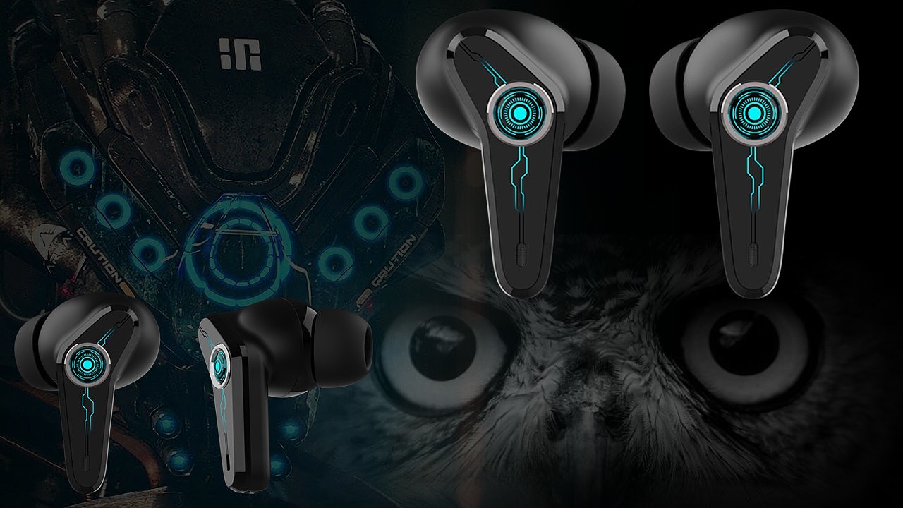 True wireless game headset，