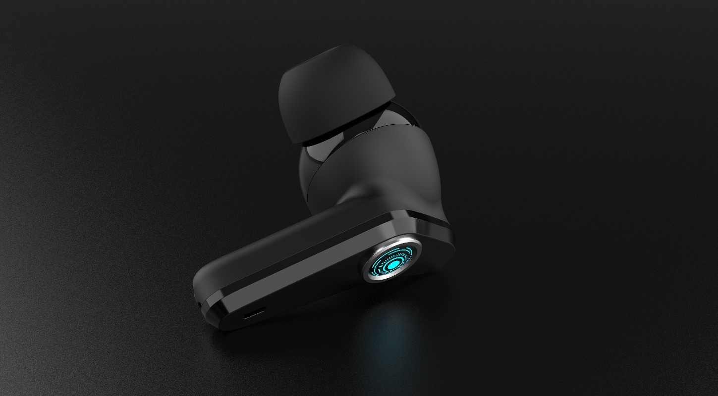 True wireless game headset，