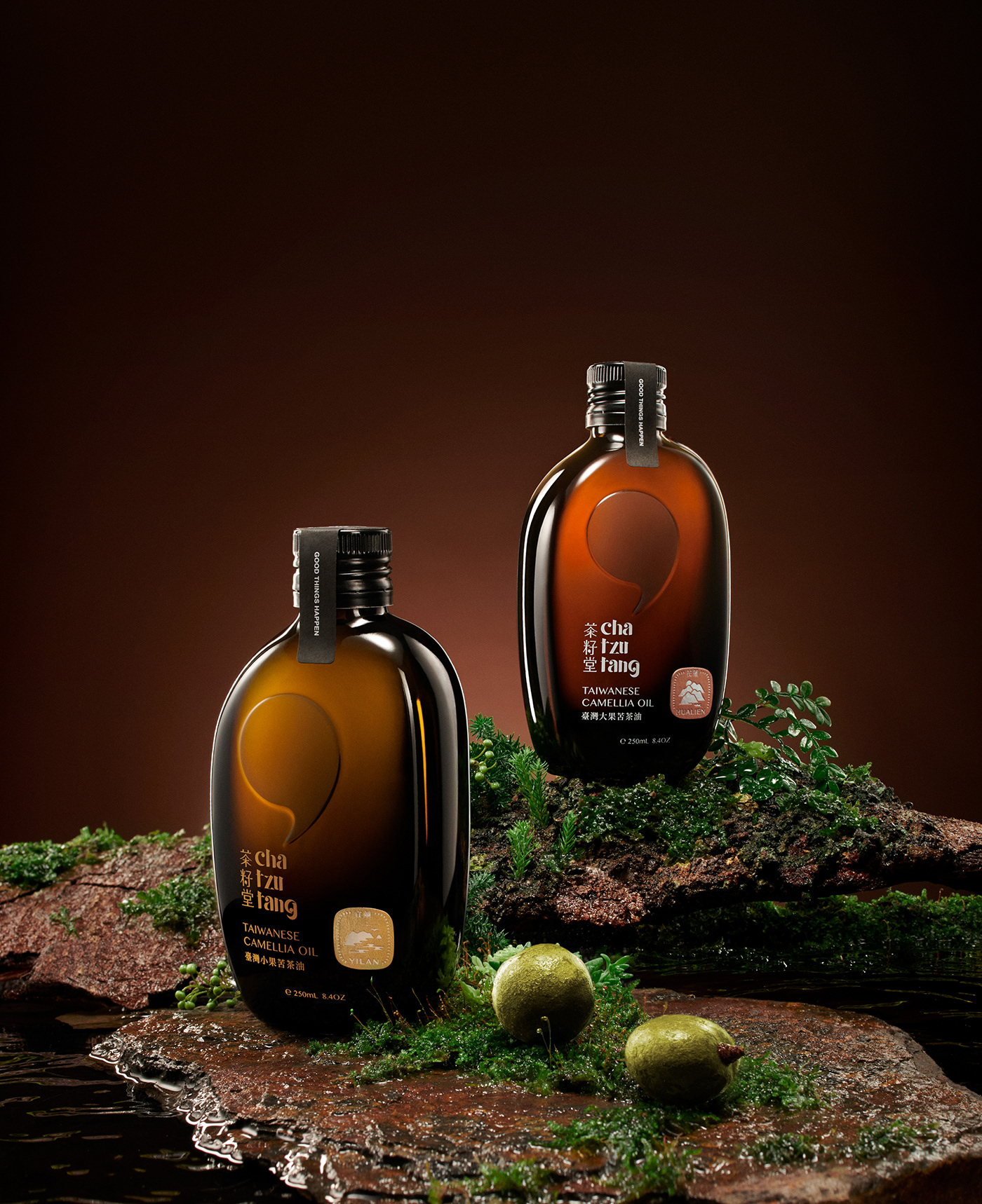 product design，Visual design，Glass，Chazitang，Seed extract，Handmade，