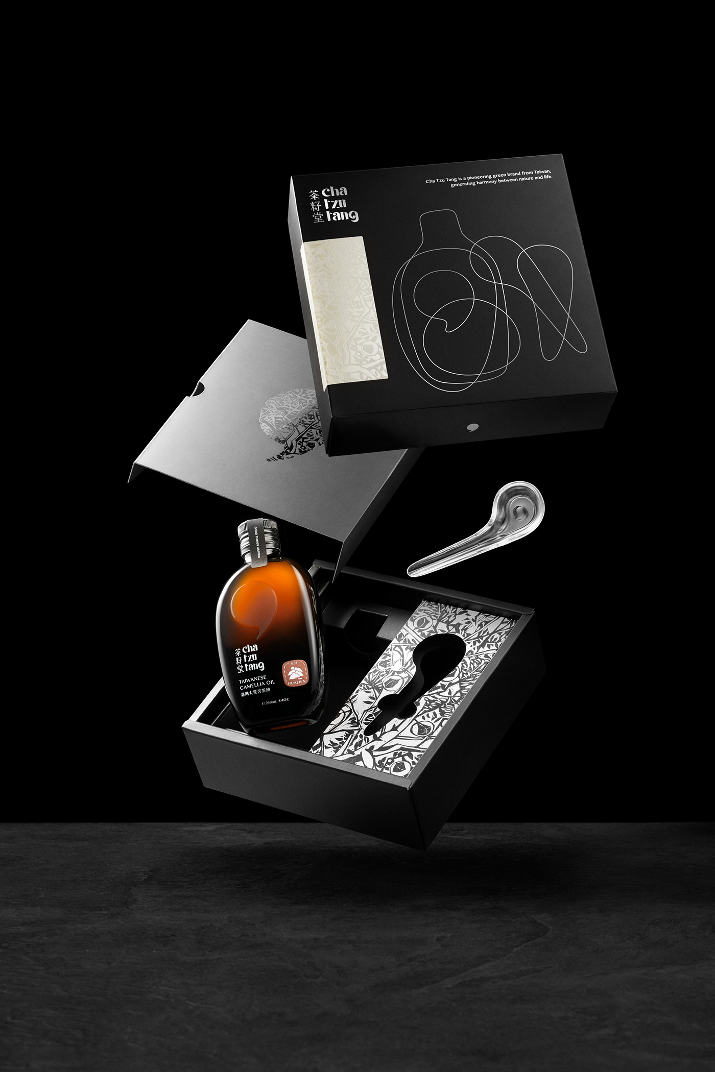 product design，Visual design，Glass，Chazitang，Seed extract，Handmade，