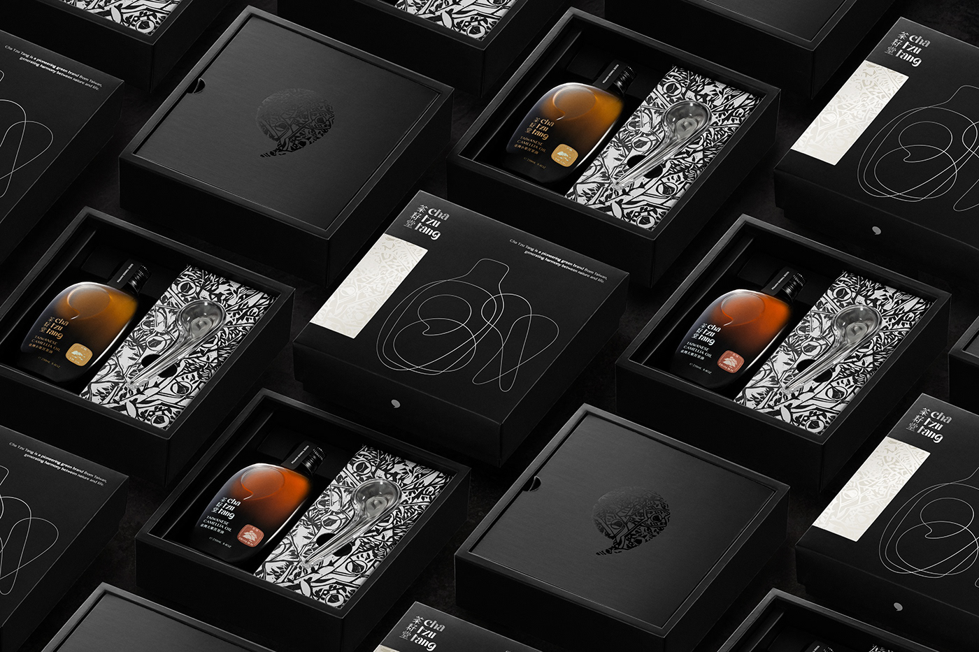 product design，Visual design，Glass，Chazitang，Seed extract，Handmade，