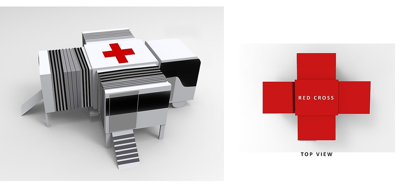 Blood donation vehicle，Distribution map，Red Cross Society，