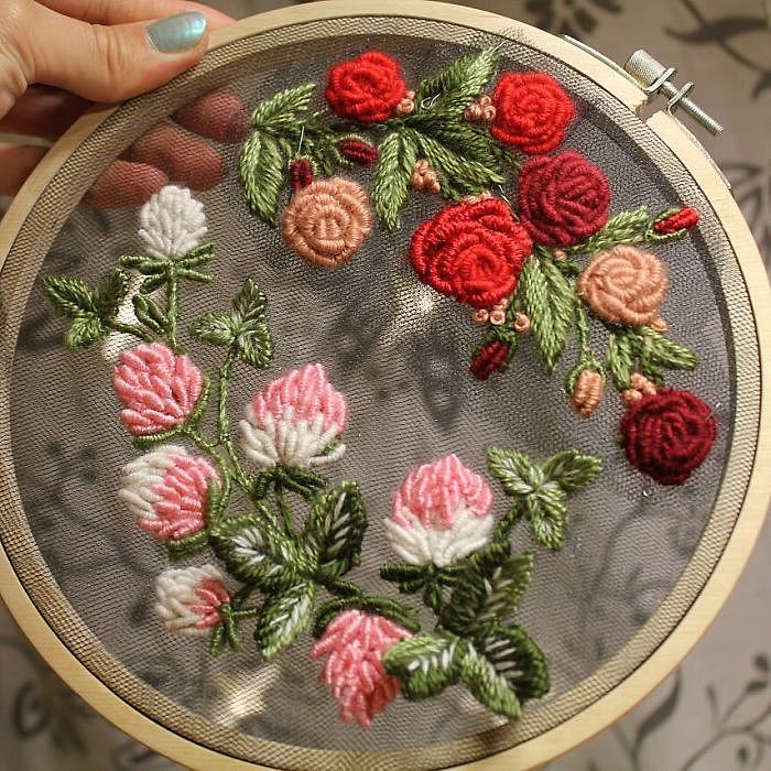 Embroidery，delicate，Russia，Krista Decor，