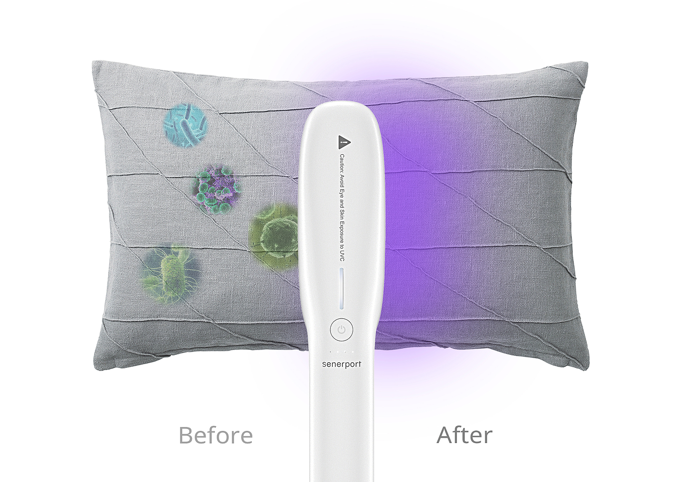 Ultraviolet sterilization，UVC，Portable，European product design award，