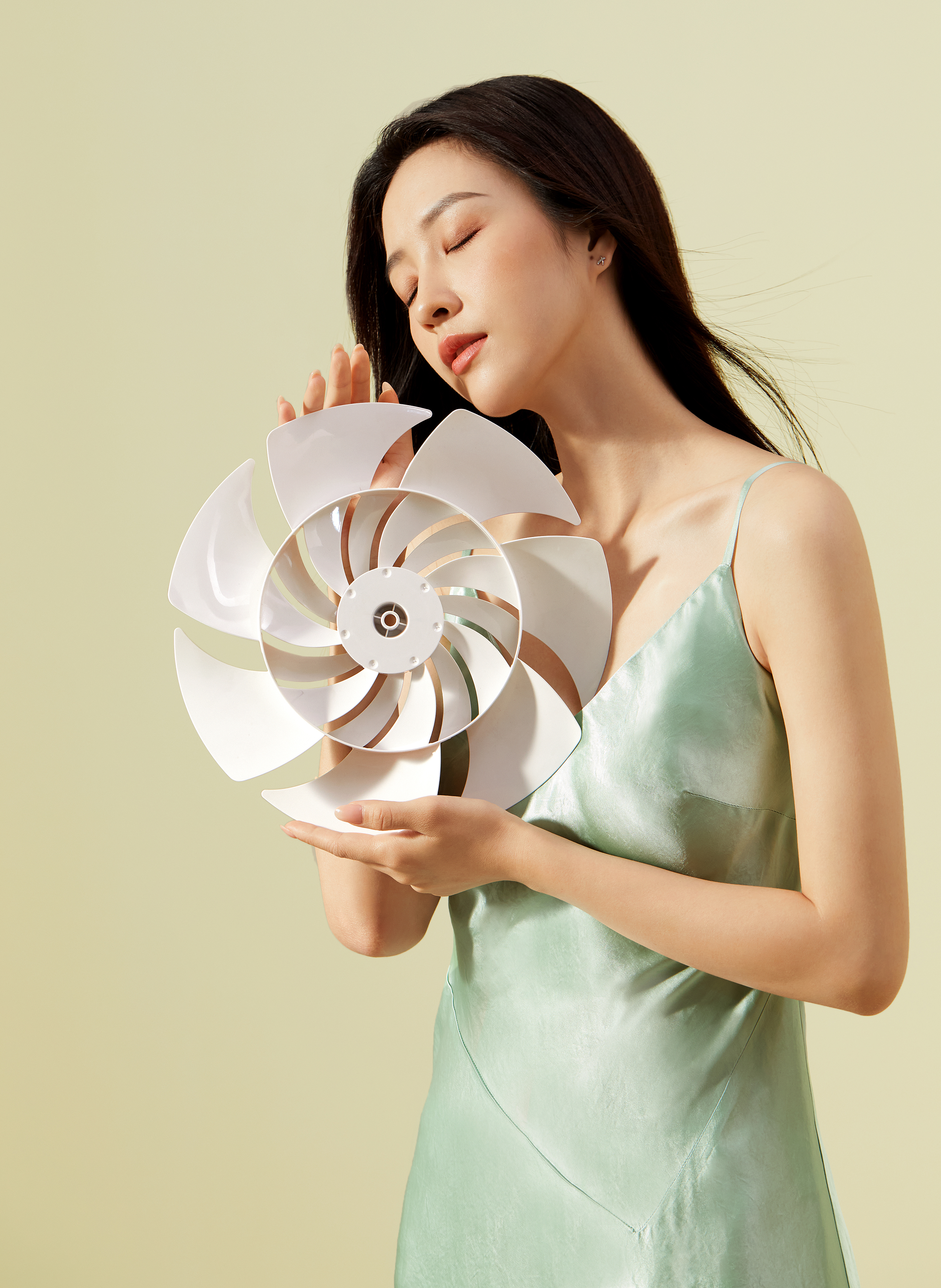 electric fan，Leafless fan，Folding fan，Nanfeng industrial design，