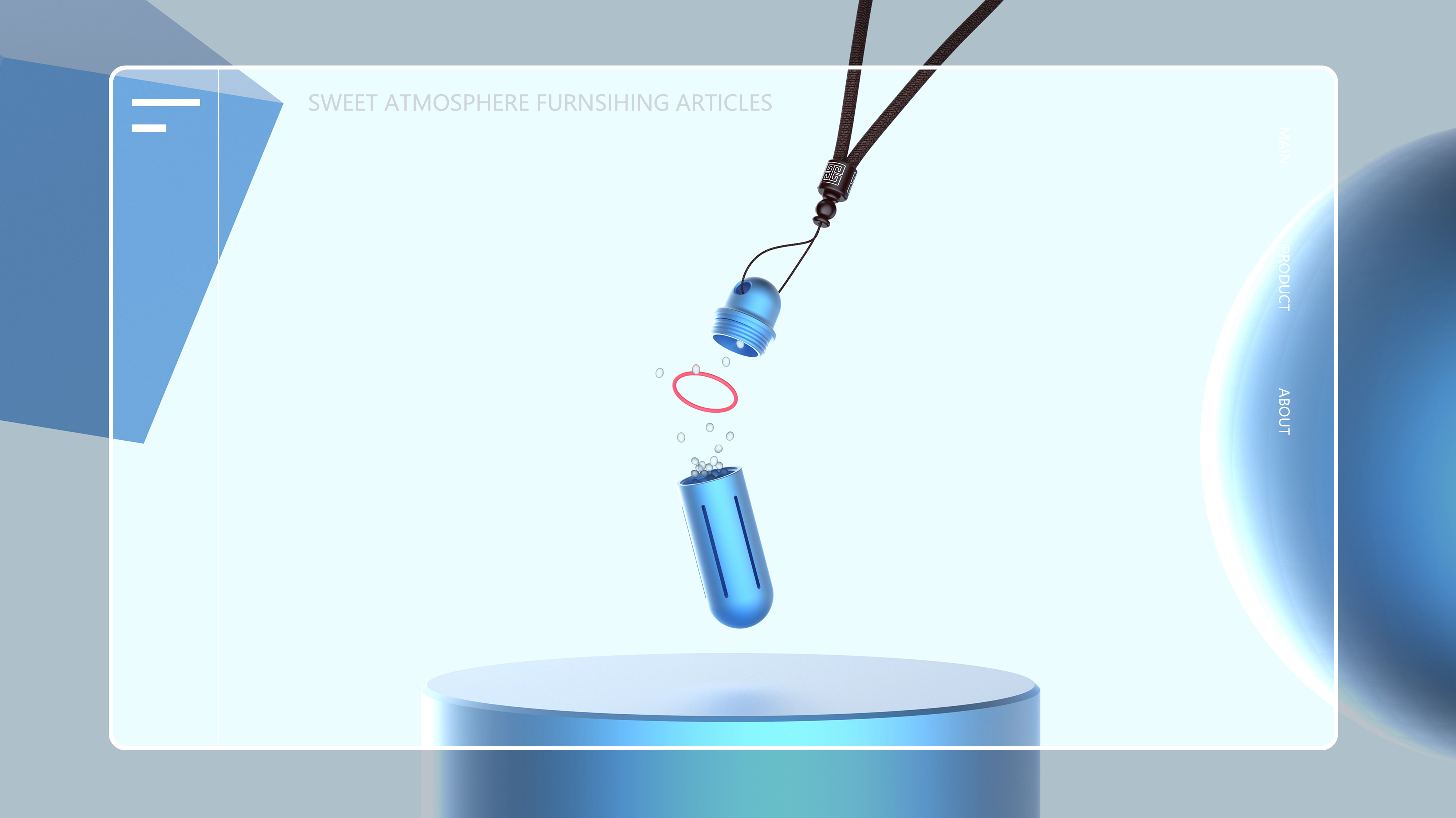 Fragrance，Perfume gypsum，Fragrance Pendant，