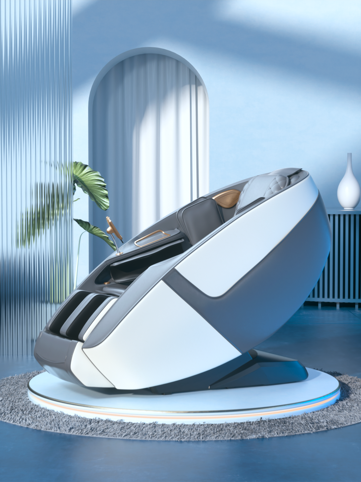 Massage chair video design，