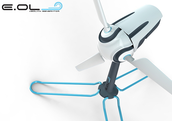 whenever and wherever possible，Charger，Wind power generation，move，