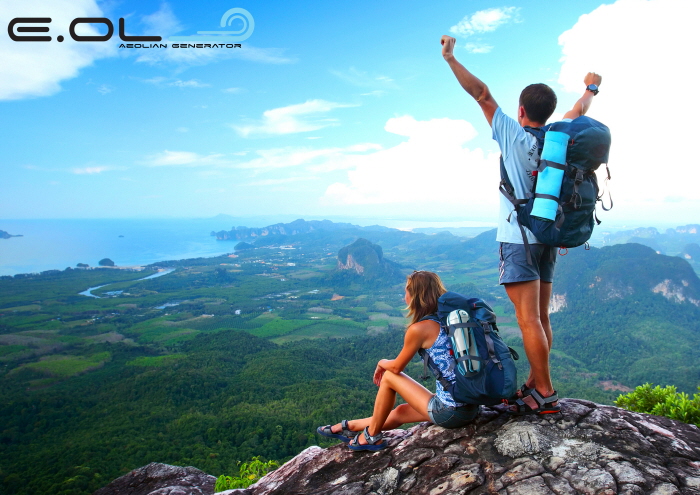 whenever and wherever possible，Charger，Wind power generation，move，