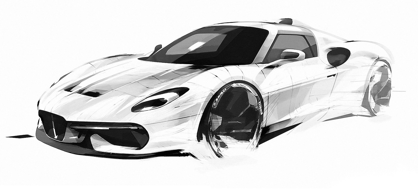 Super car，ARESE RH95，TOURING，SPERLEGRA，