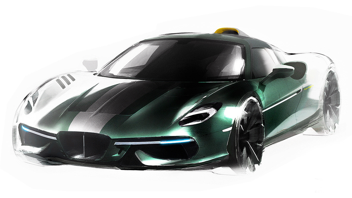 Super car，ARESE RH95，TOURING，SPERLEGRA，