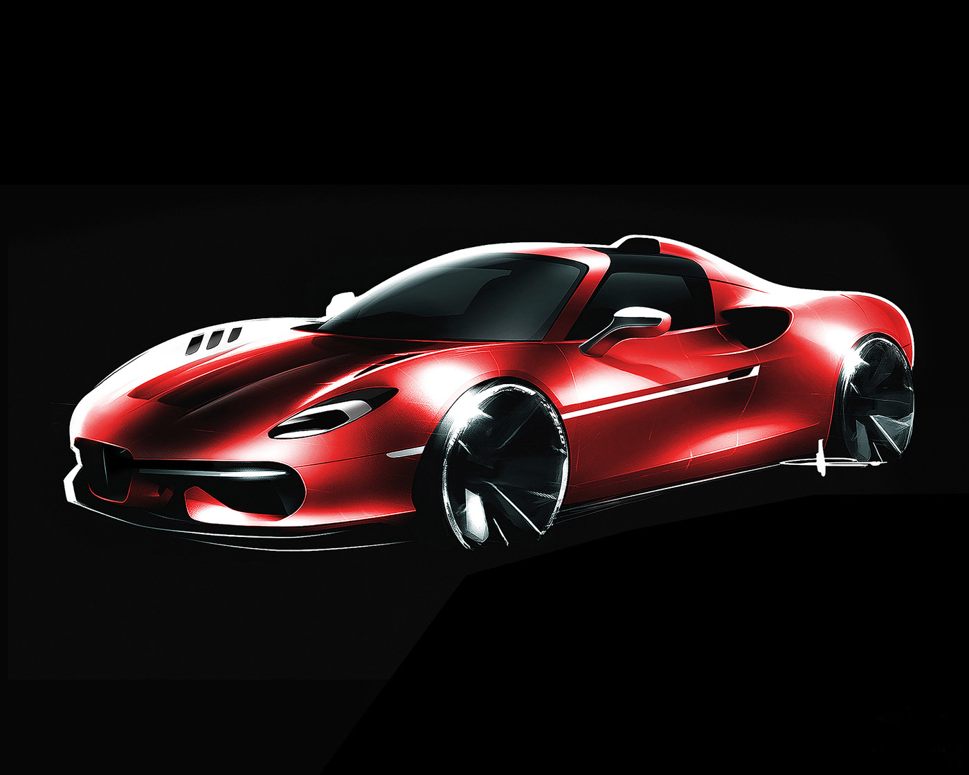 Super car，ARESE RH95，TOURING，SPERLEGRA，