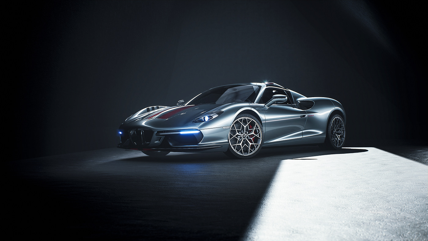 Super car，ARESE RH95，TOURING，SPERLEGRA，