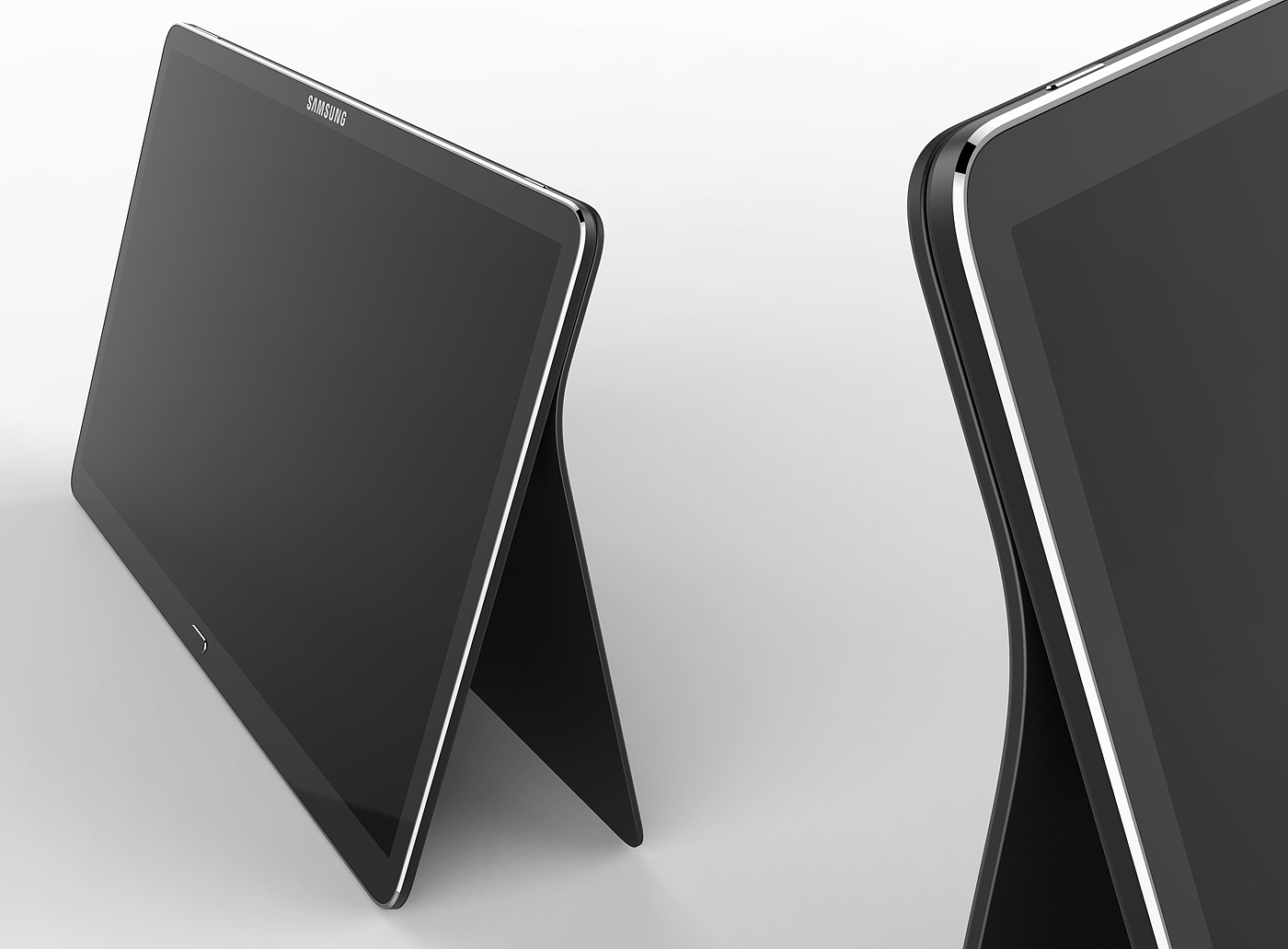 Portable，Galaxy View，Samsung，Flat，