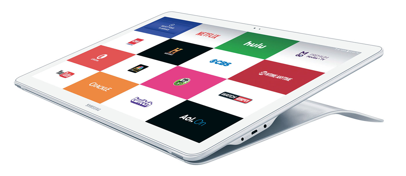 Portable，Galaxy View，Samsung，Flat，