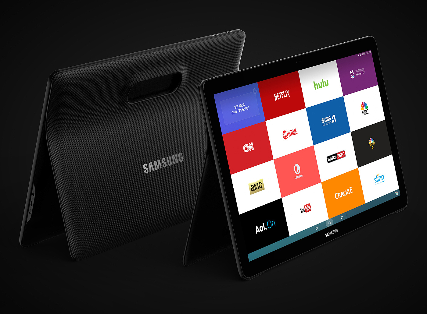 Portable，Galaxy View，Samsung，Flat，