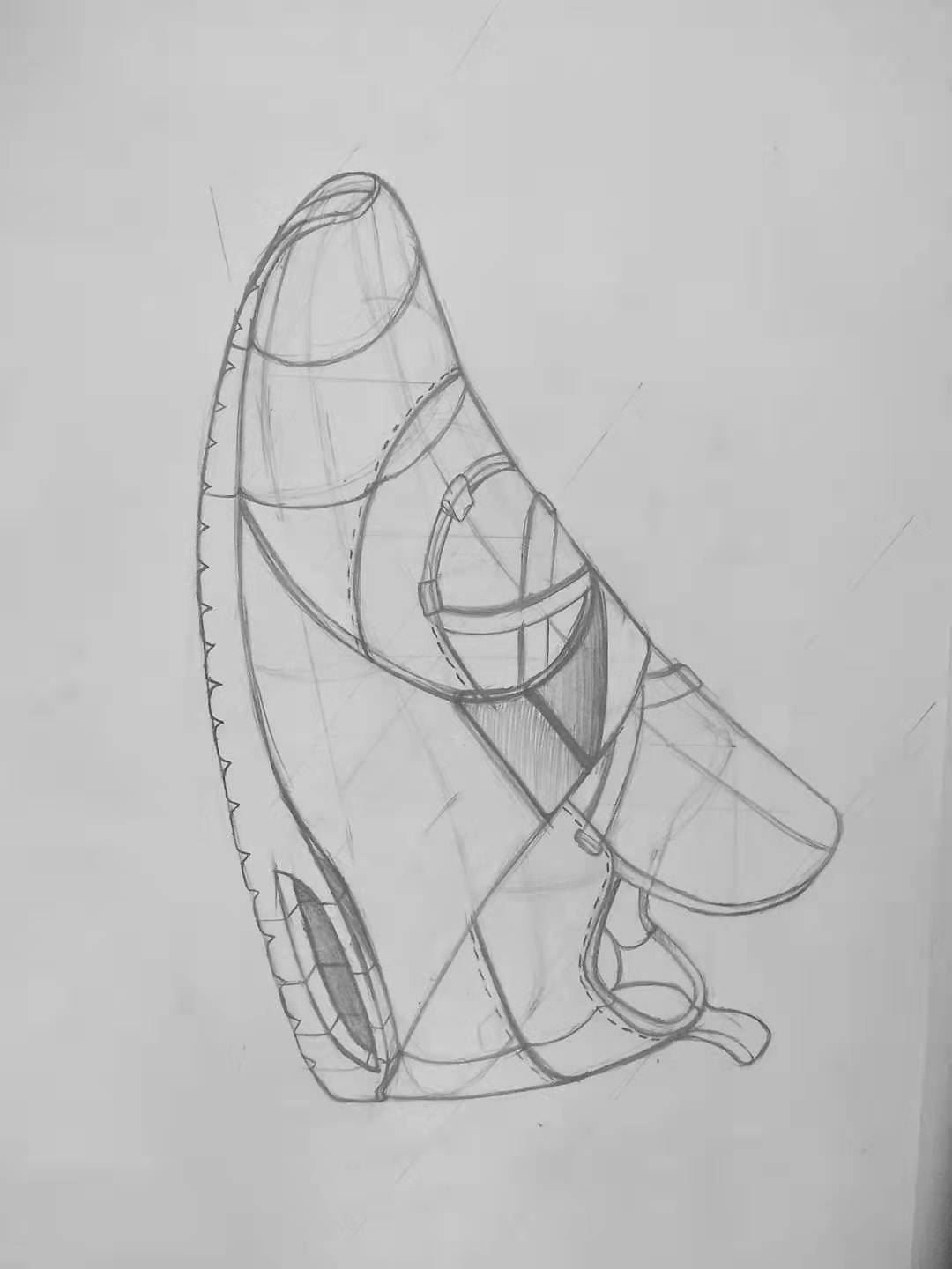 Renderings and hand drawing exercises，