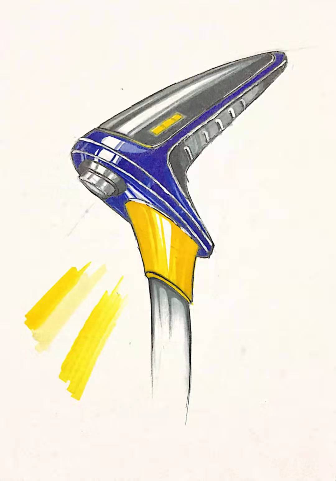 Renderings and hand drawing exercises，