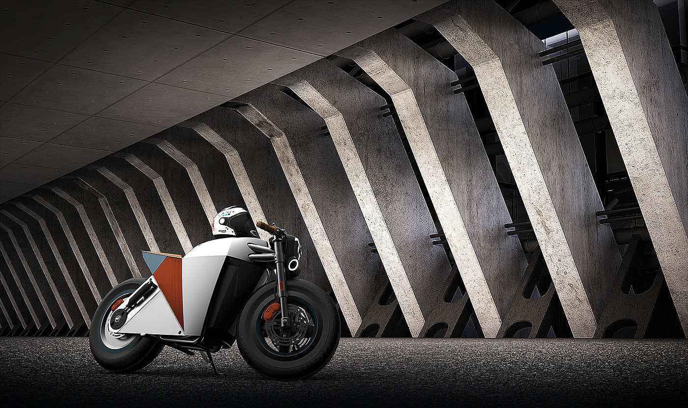 motorcycle，Cafe fighter，Concept map，