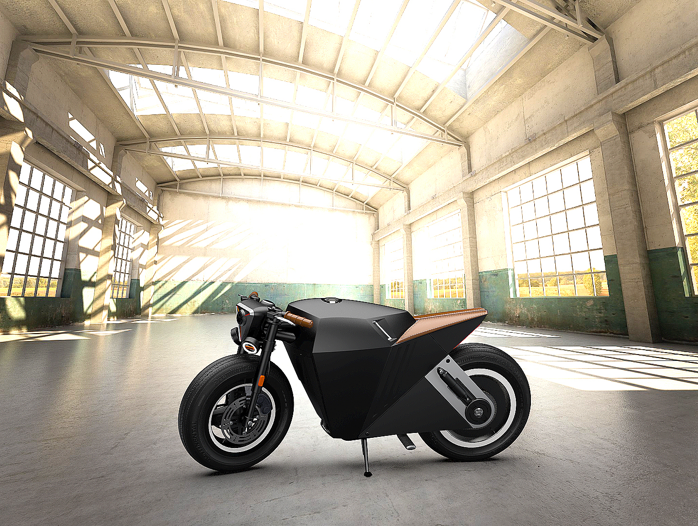 motorcycle，Cafe fighter，Concept map，