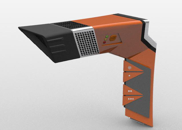 Design of hair dryer with impact appearance，