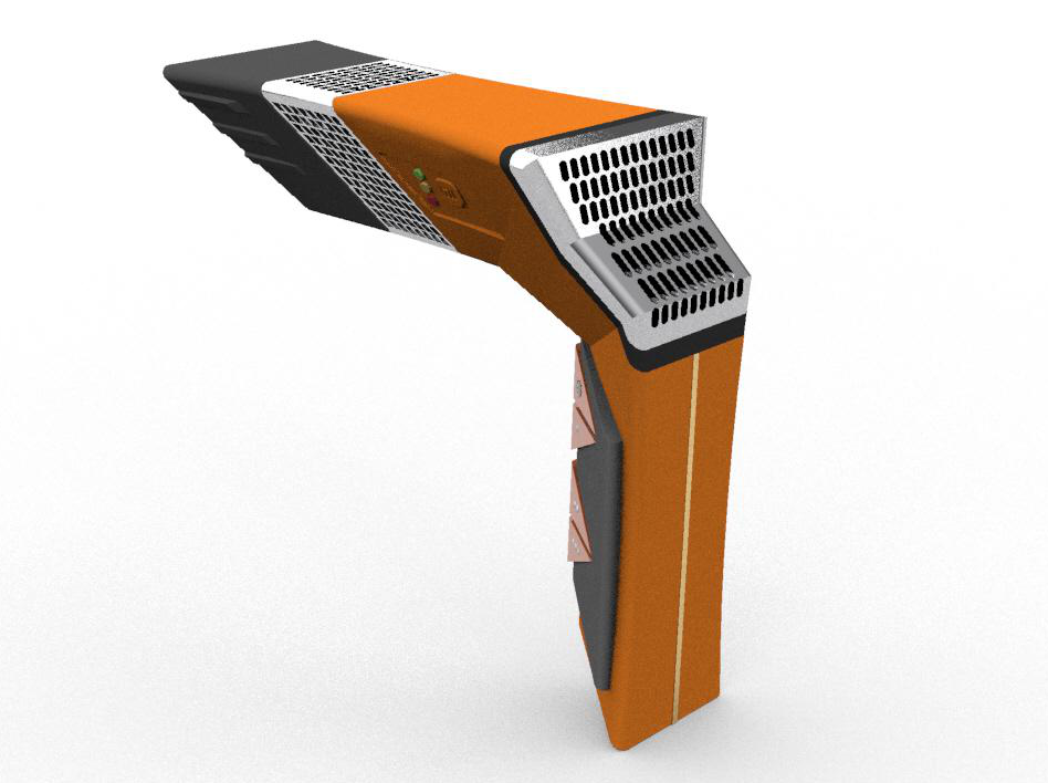 Design of hair dryer with impact appearance，