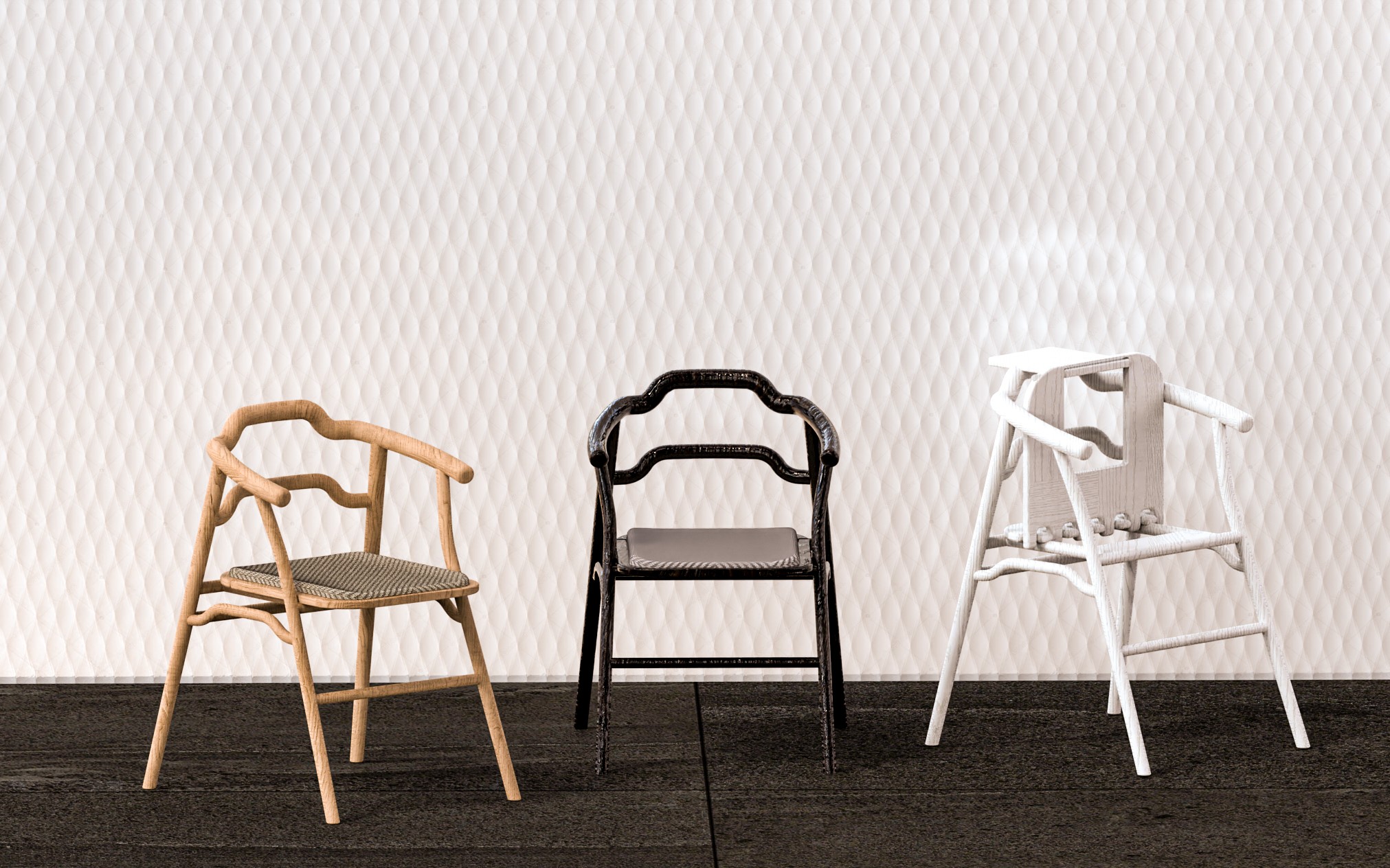 Ladder, chair, Luo Guocheng，