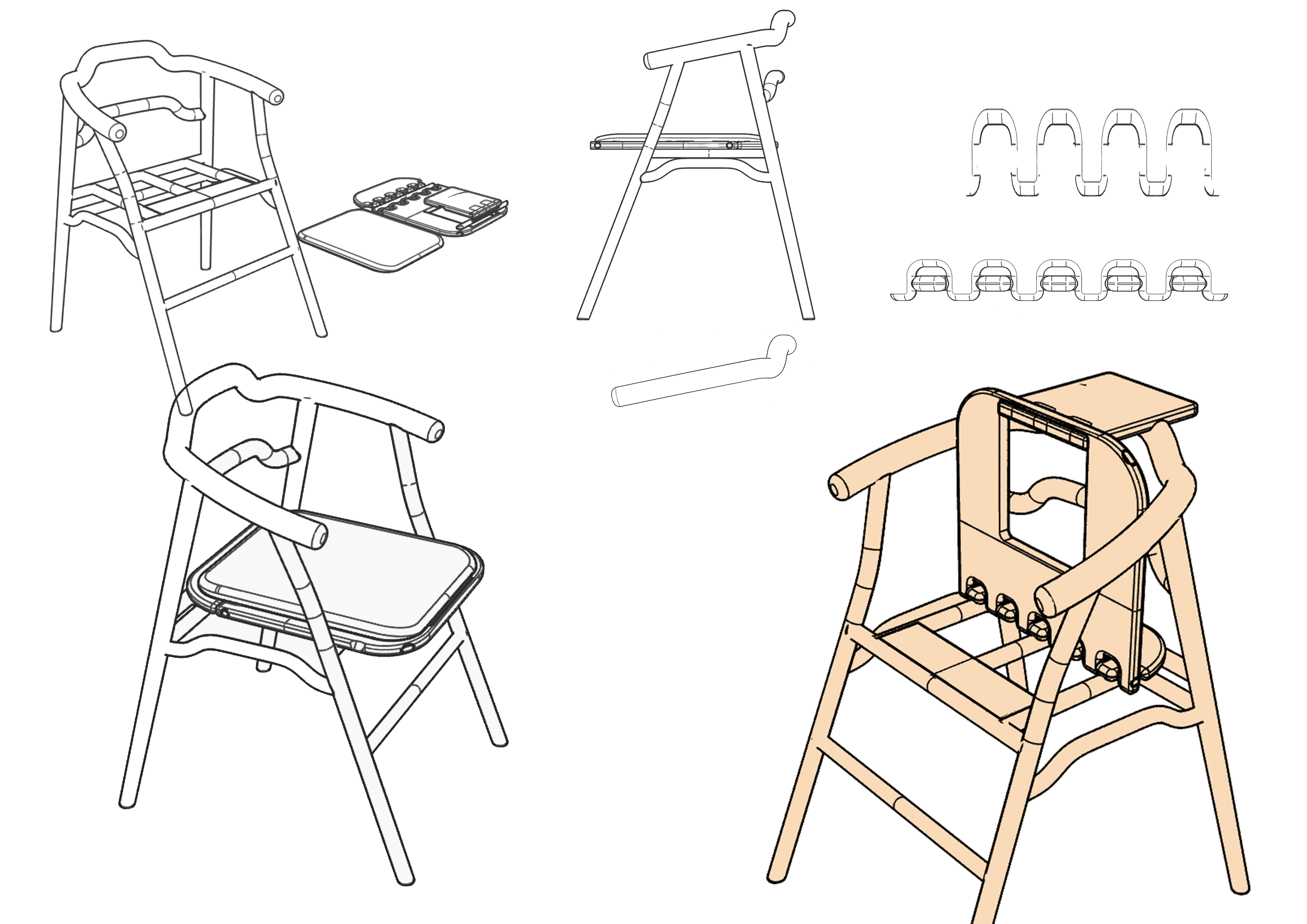 Ladder, chair, Luo Guocheng，