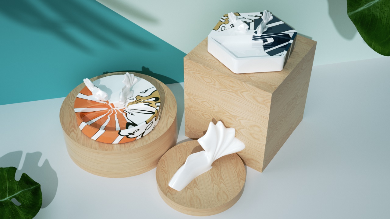 tableware，Cultural creation，Southern Fujian，Dripping beast，fish，