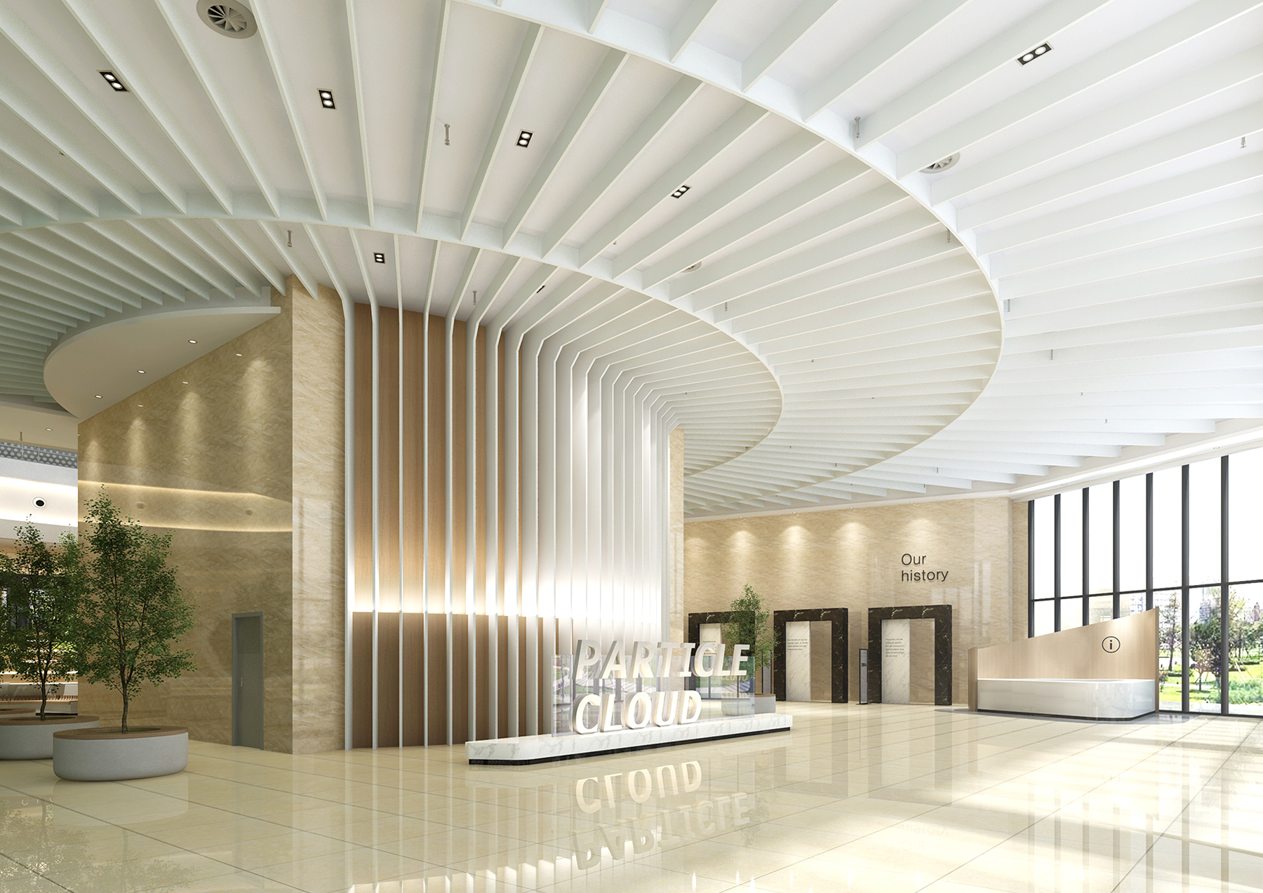 Interior architecture，office，Office decoration，