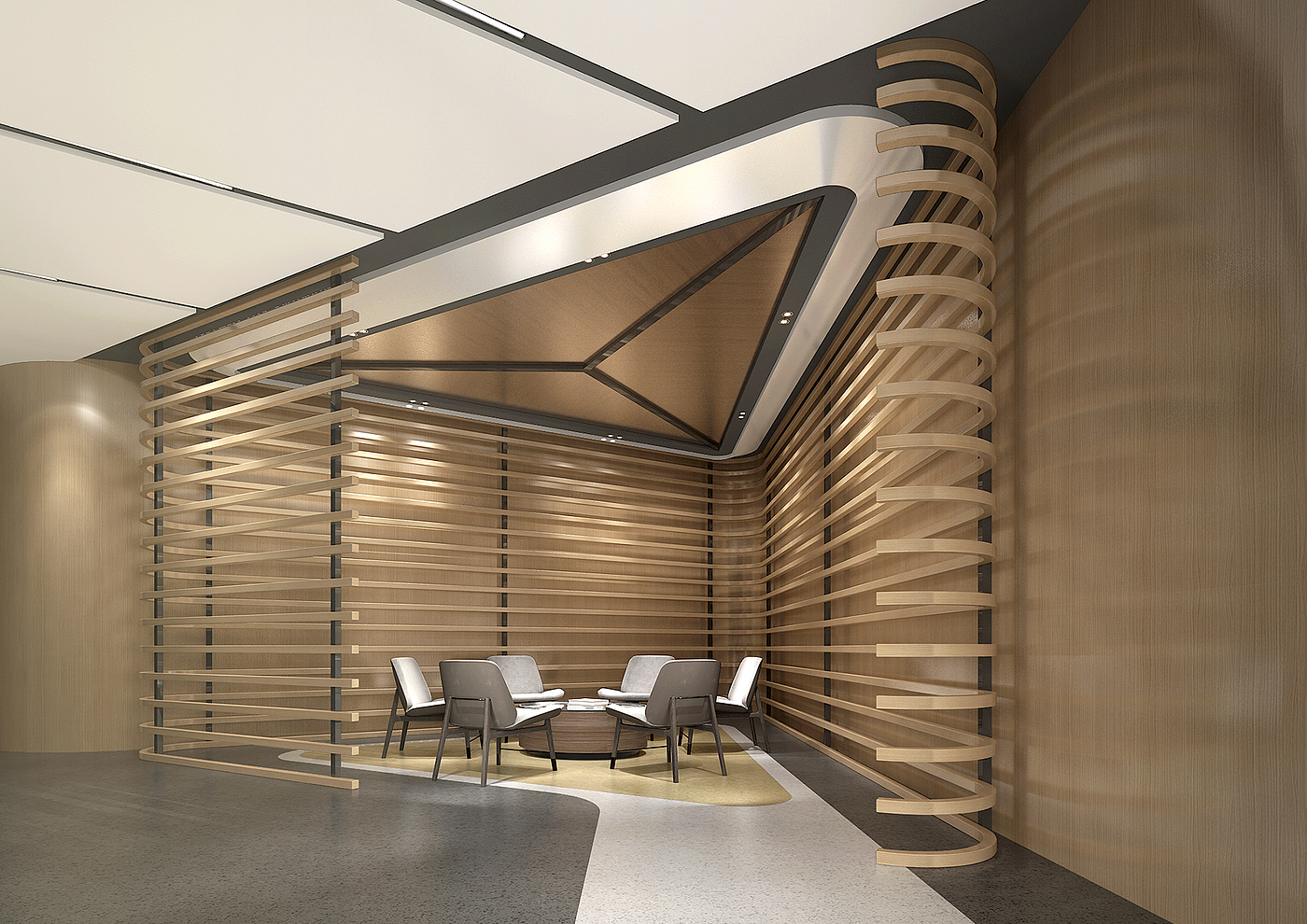 Interior architecture，office，Office decoration，