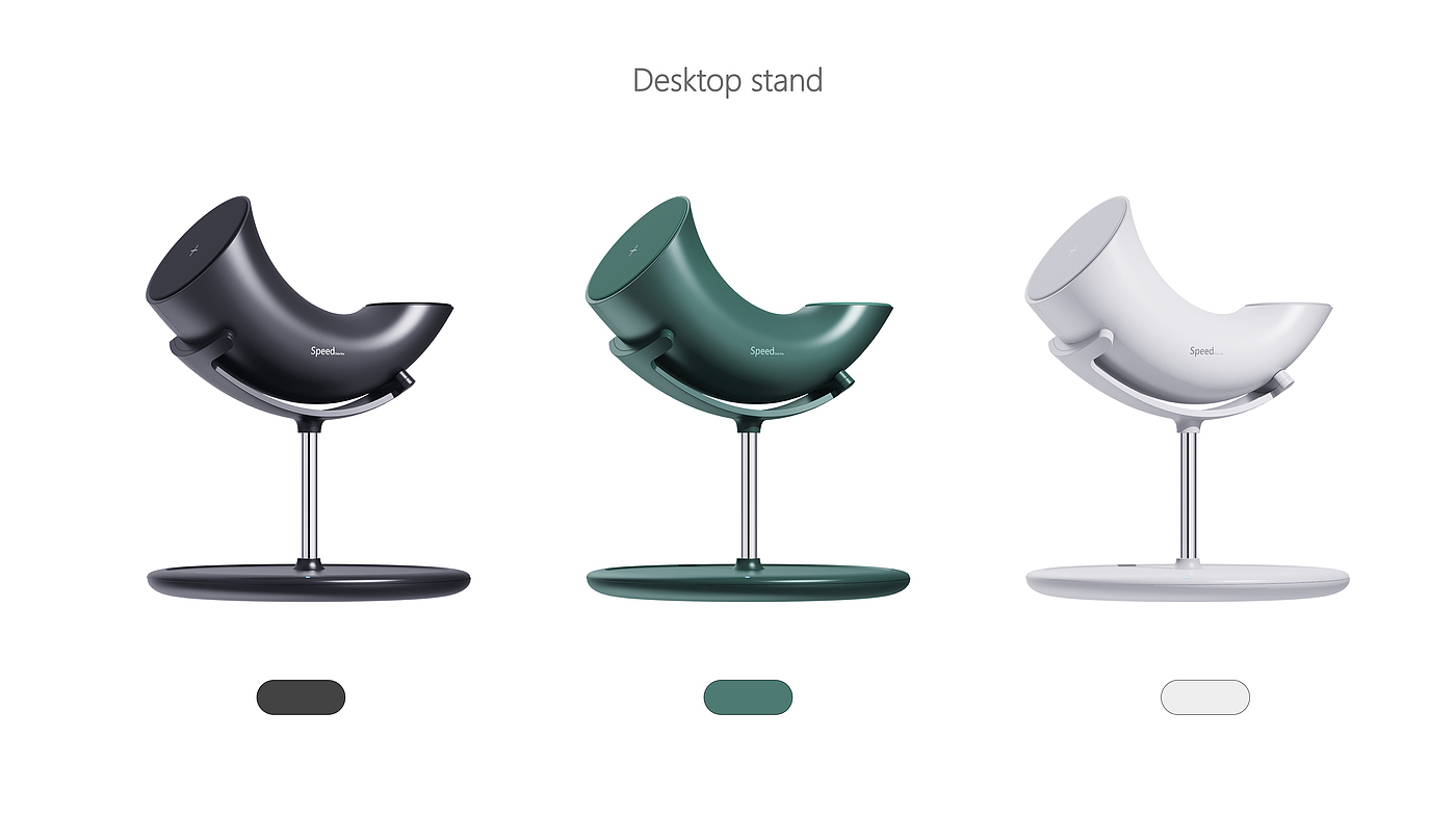 Wireless charging，3 in 1，Desktop Support，