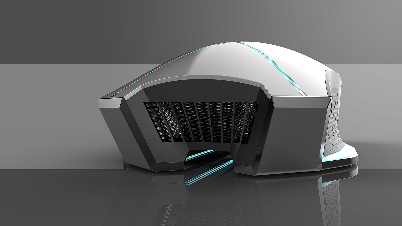 mouse，Alien computer，product design，industrial design，concept，