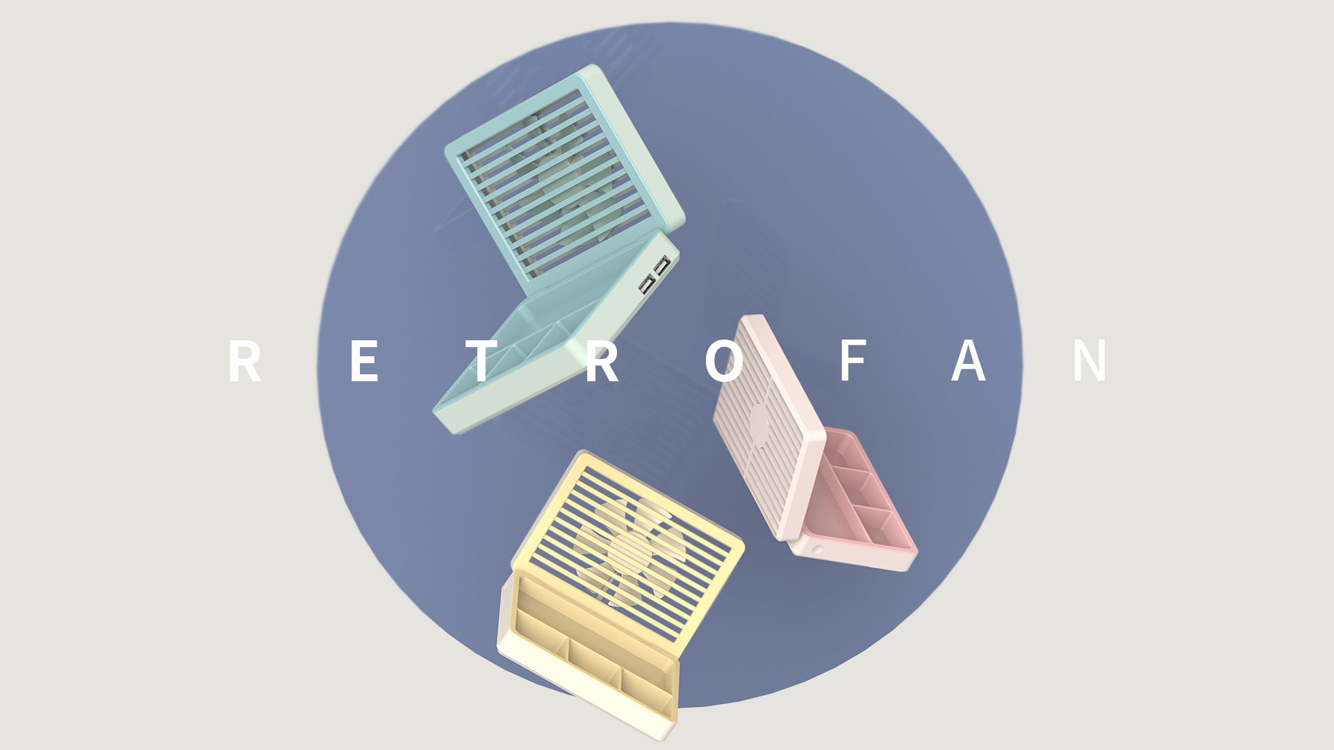 Just a small fan, nothing to say.，