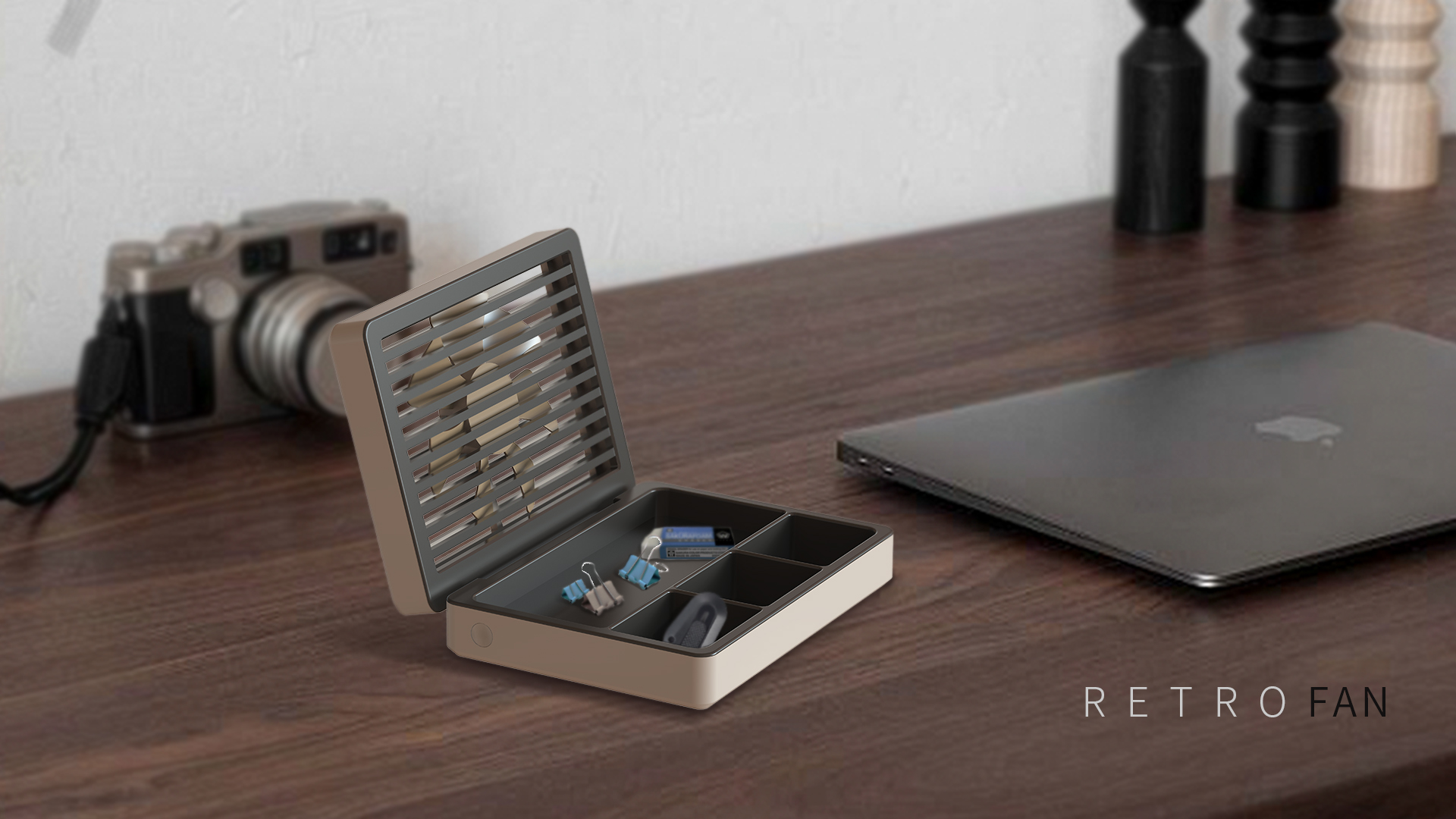 Just a small fan, nothing to say.，