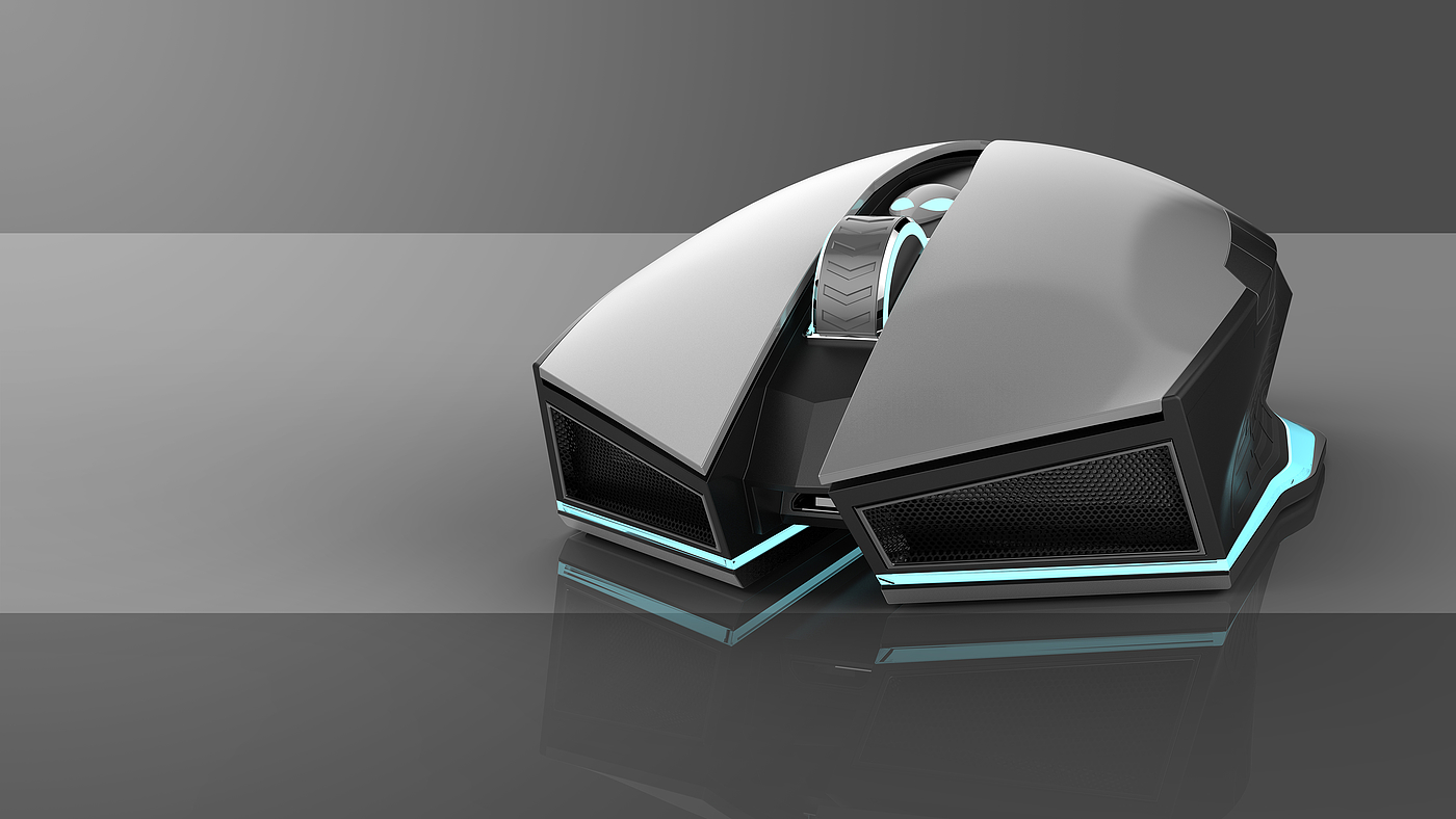 mouse，Alien computer，product design，industrial design，concept，